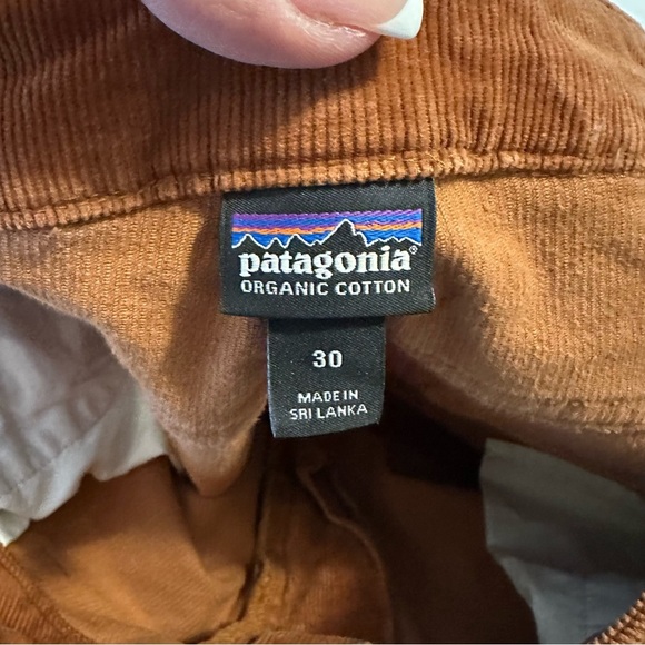 Patagonia Rust Orange Worn Wear Women's Fitted Corduroy Hiking Pants Size 30 - Picture 8 of 11